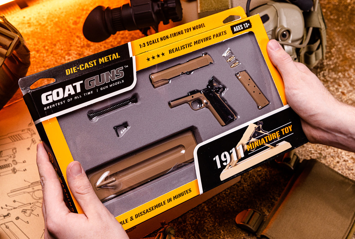 1911 1:2.5 Scale  Model - Coyote