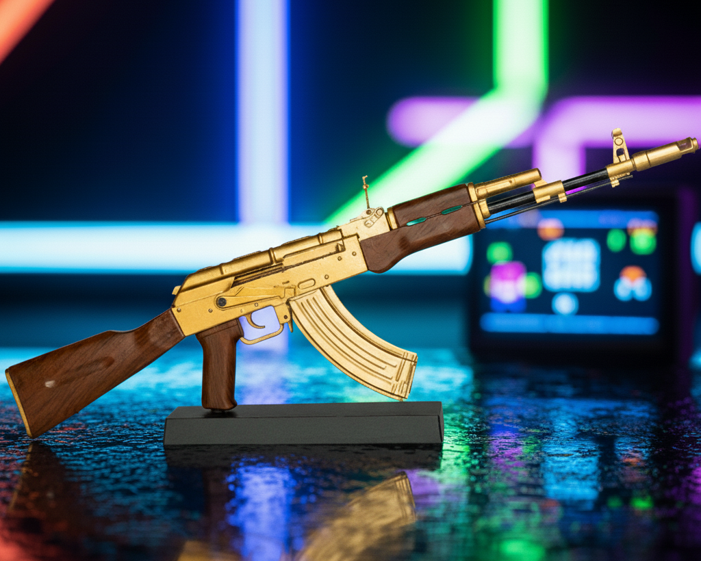 AK47 Model - Gold