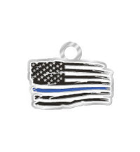 Blue Line Charm