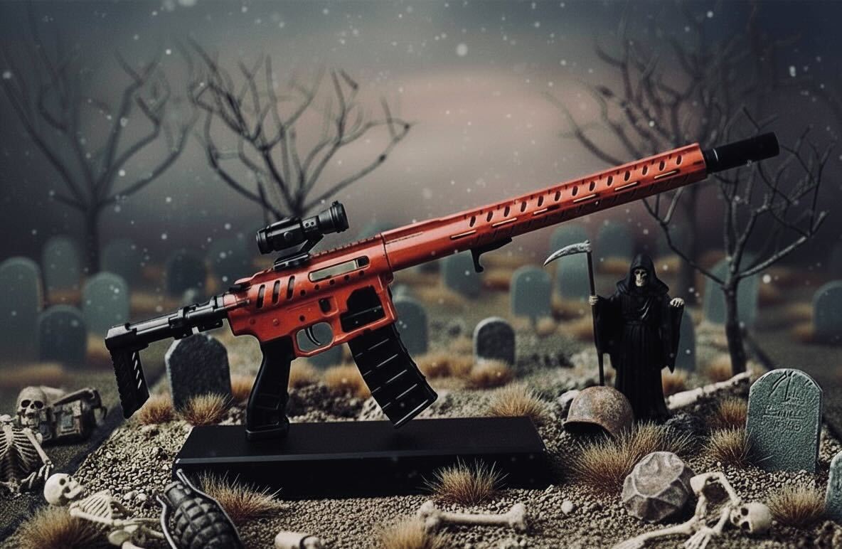 AR15 Skeleton Model