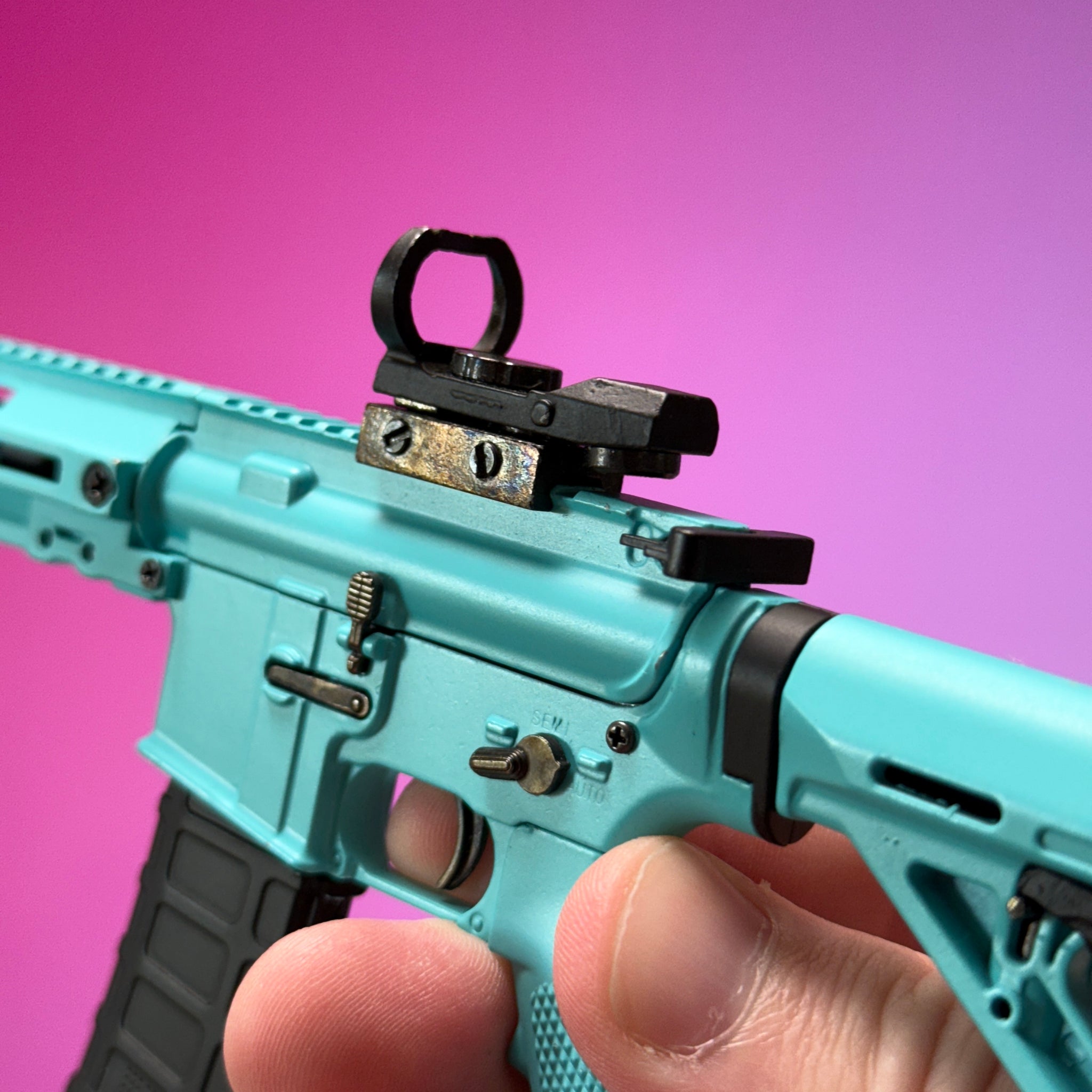Tiffany Blue AR Scale Model