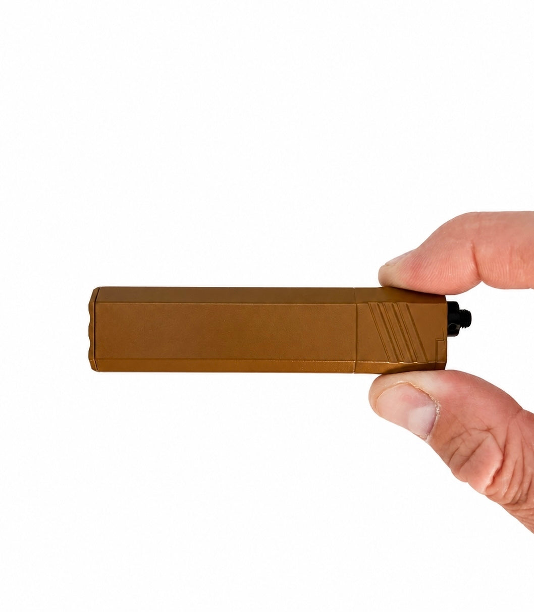 Miniature SilencerCo® Suppressor 1:2.5 Model - Tan