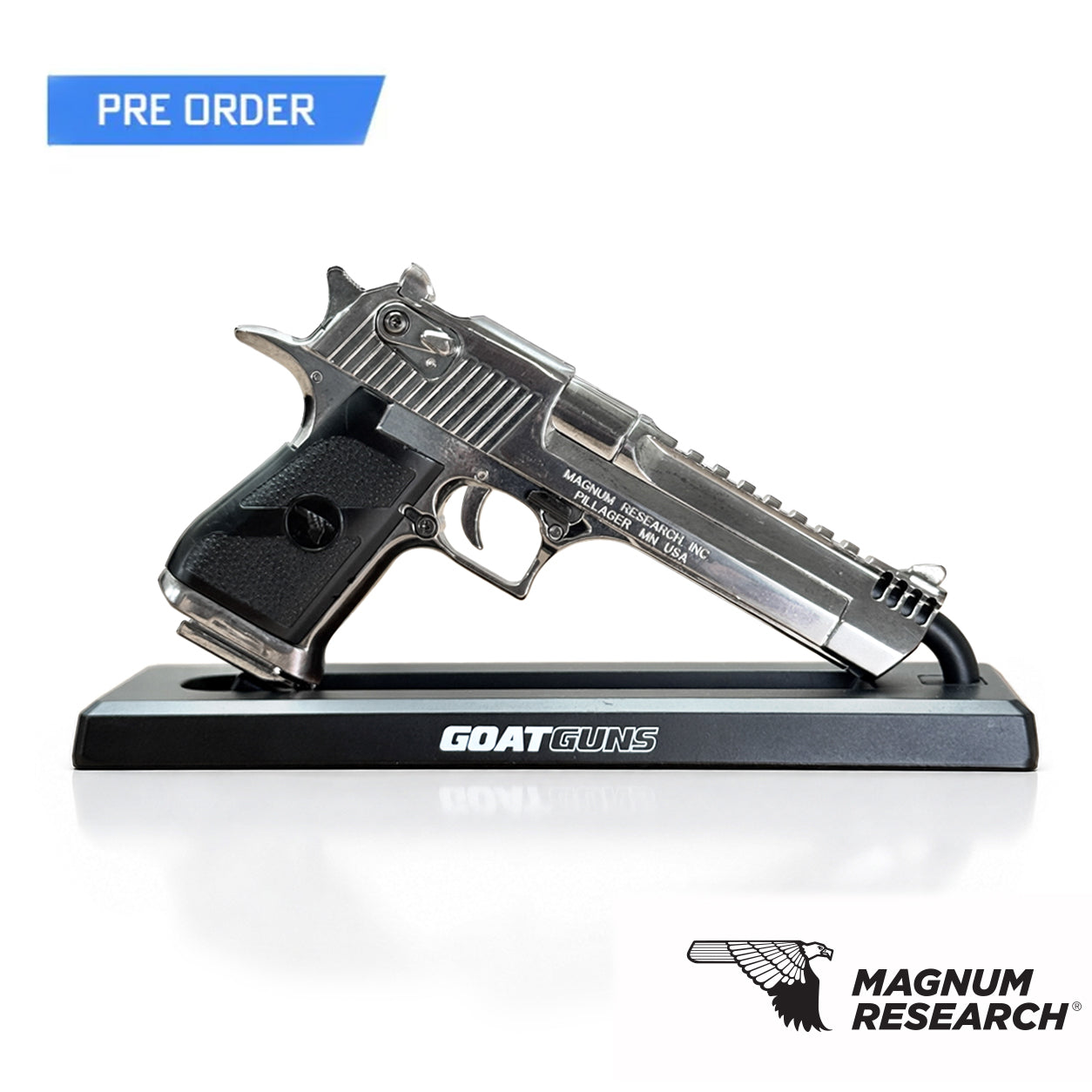 Desert Eagle Model - Silver (Pre-Order)