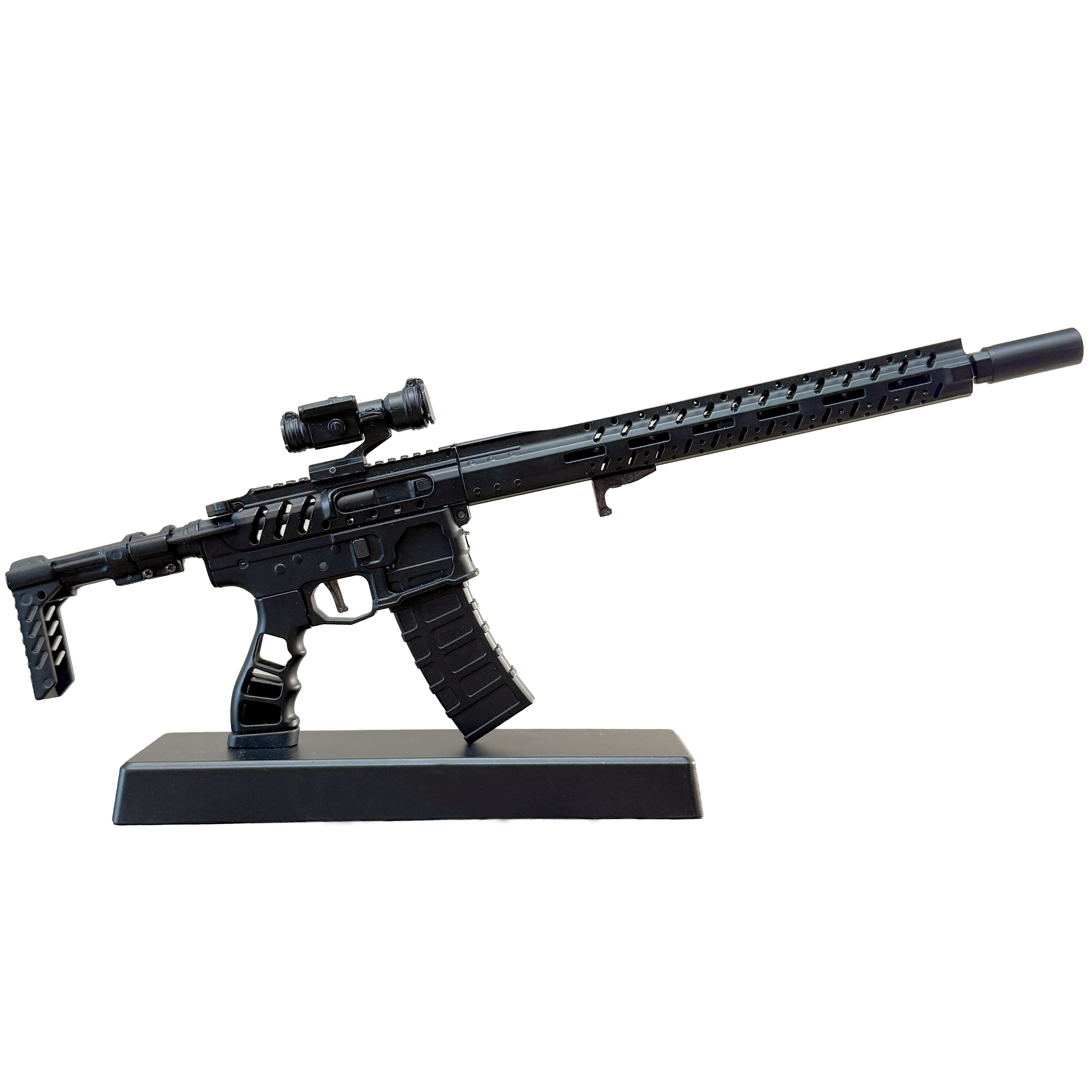 AR15 Skeleton Model Black