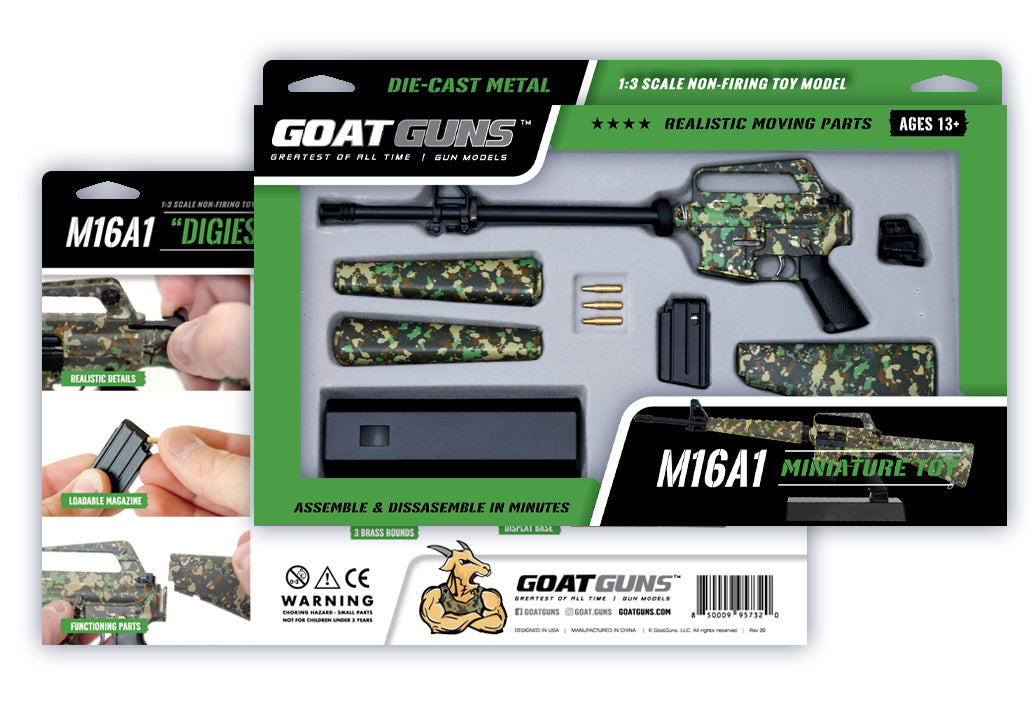 Mini M16A1 1:3 Scale Model - Camo