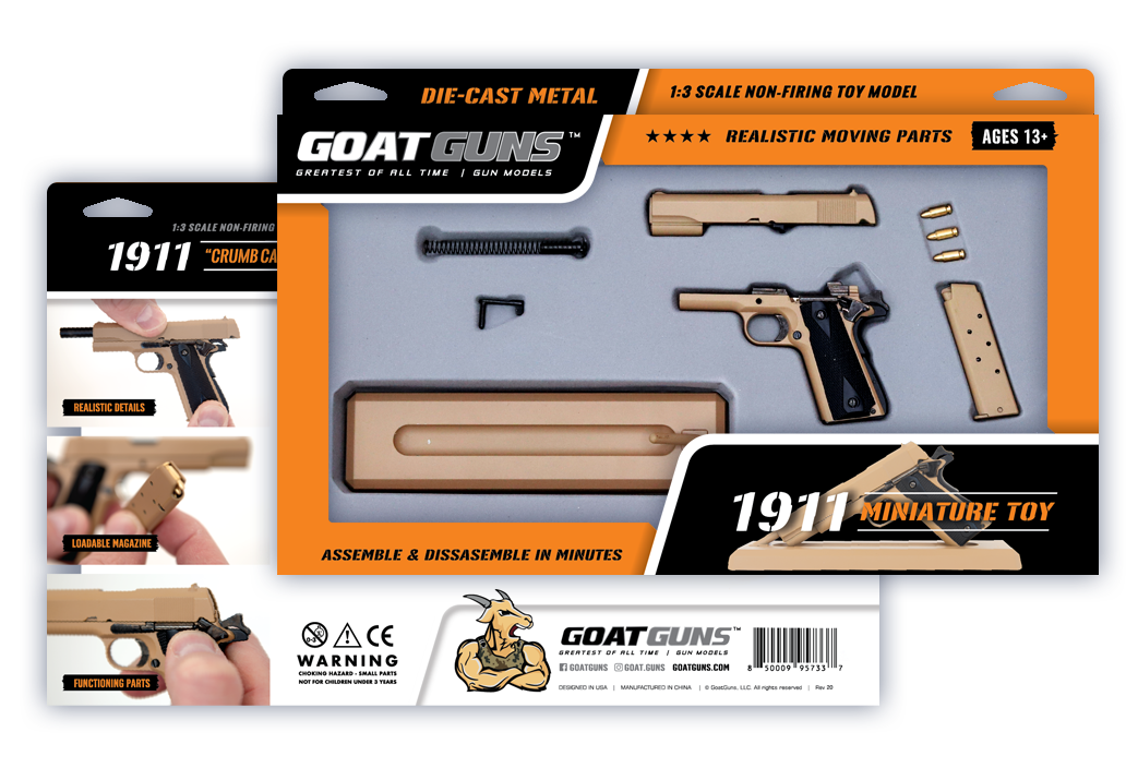 1911 1:2.5 Scale  Model - Coyote