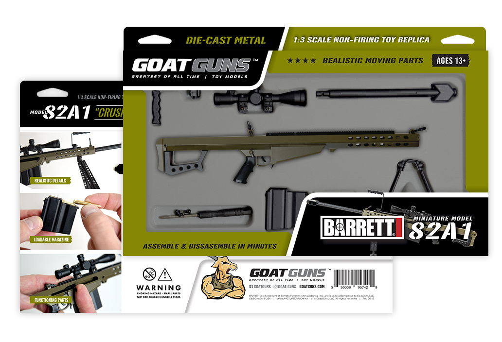 .50cal Scale Model - Olive